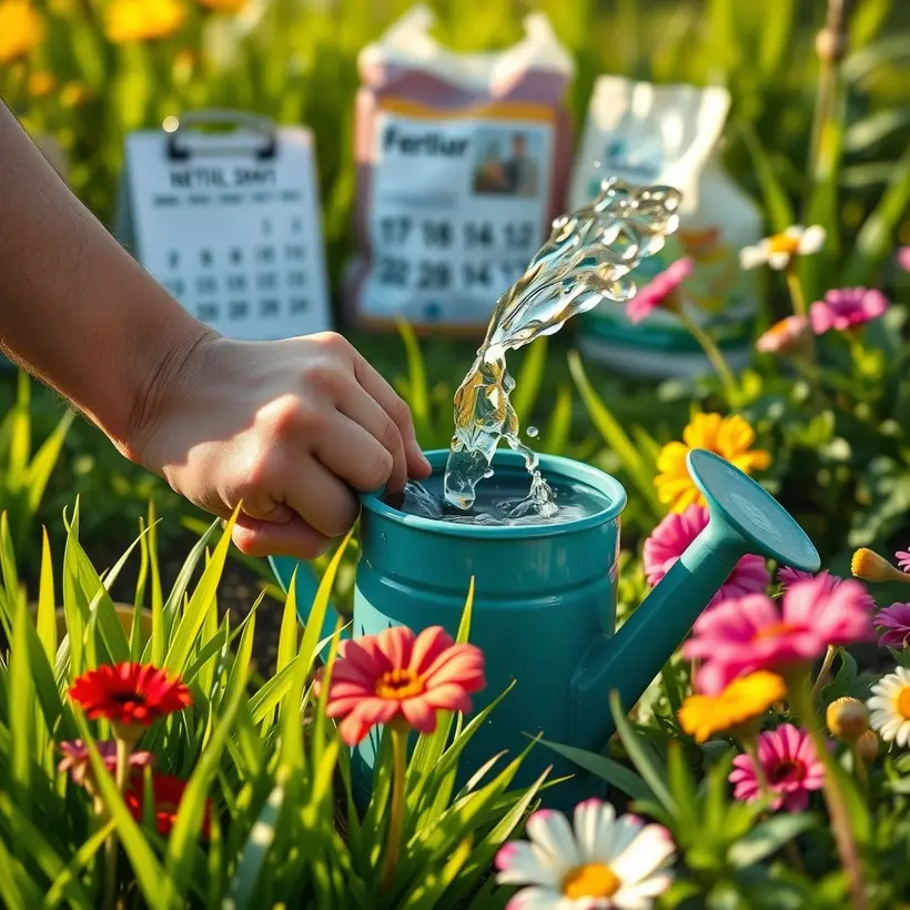 When should I fertilize and how often should I water?